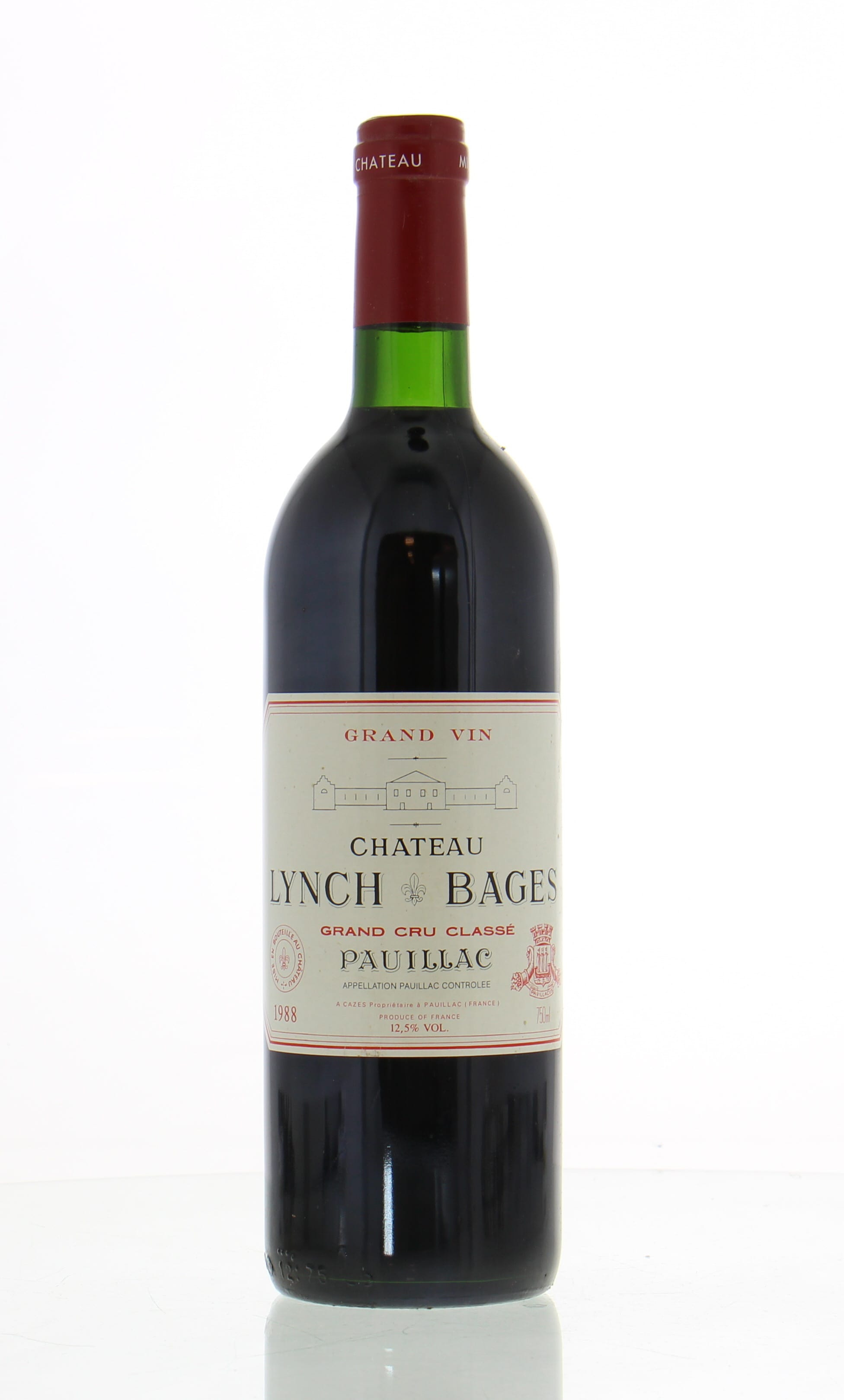Chateau Lynch Bages - Chateau Lynch Bages 1988 Perfect