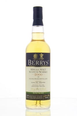 Inchgower - 12 Years Old Berry Bros & Rudd Cask:809759 46% 2000