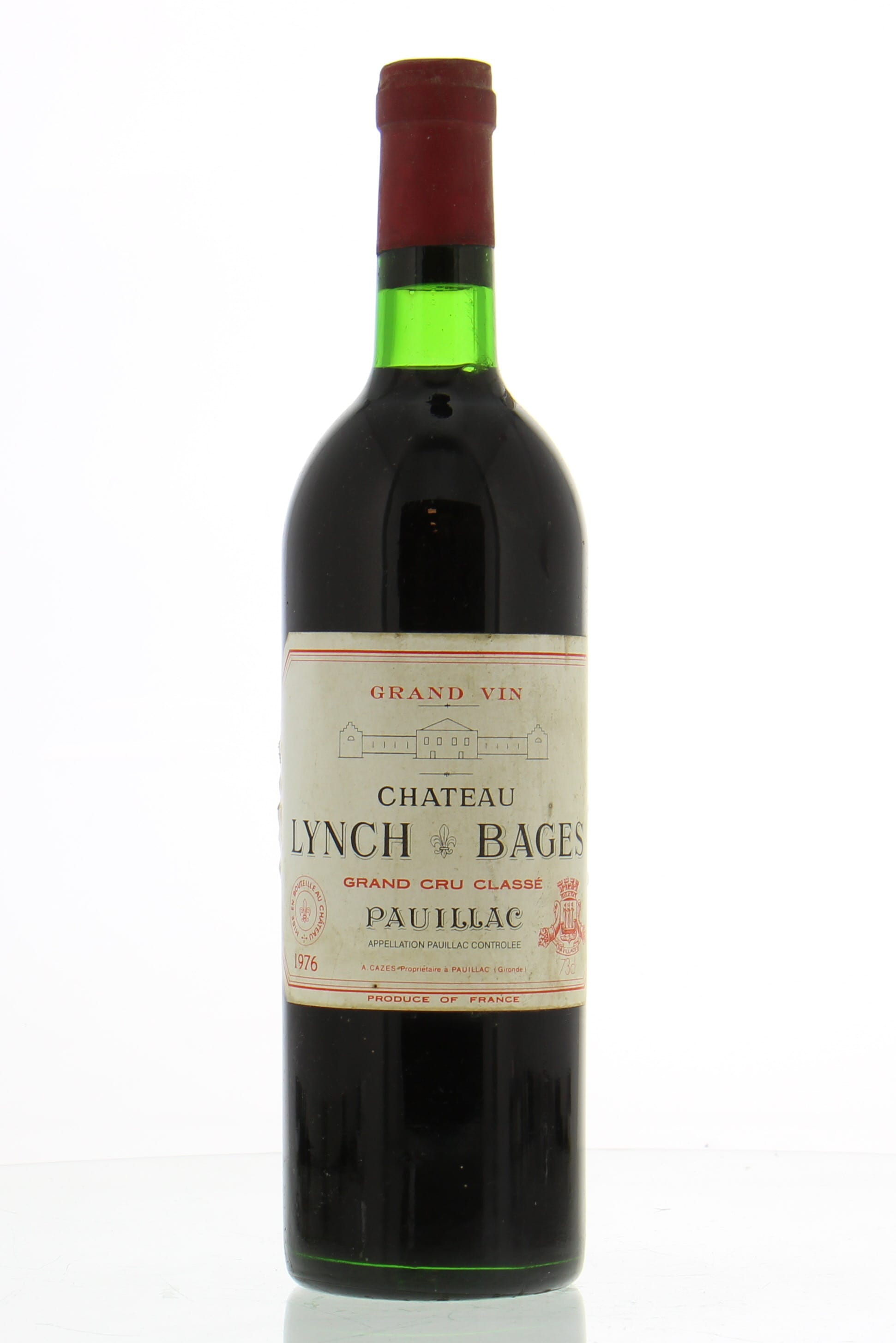 Chateau Lynch Bages - Chateau Lynch Bages 1976 Perfect