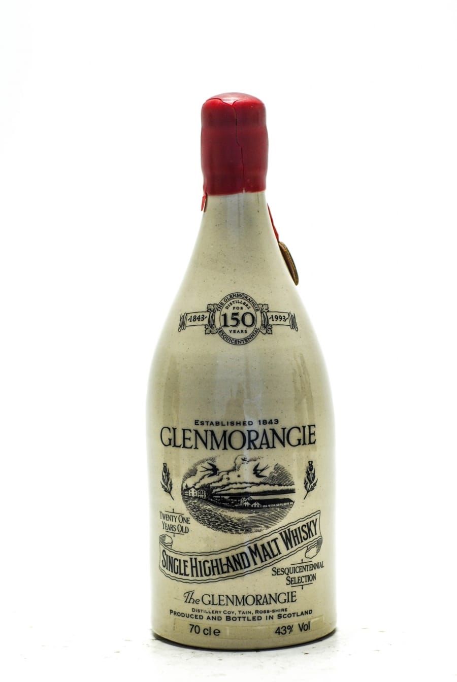 Glenmorangie - Glenmorangie 21 Years Old 150th Anniversary Sesquicentennial Selection 43% NV Perfect