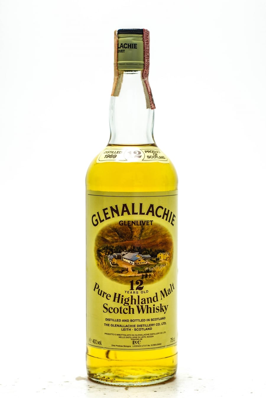 Glenallachie - Glenallachie 12 Years Old Distilled 1969 40% 1969 Perfect