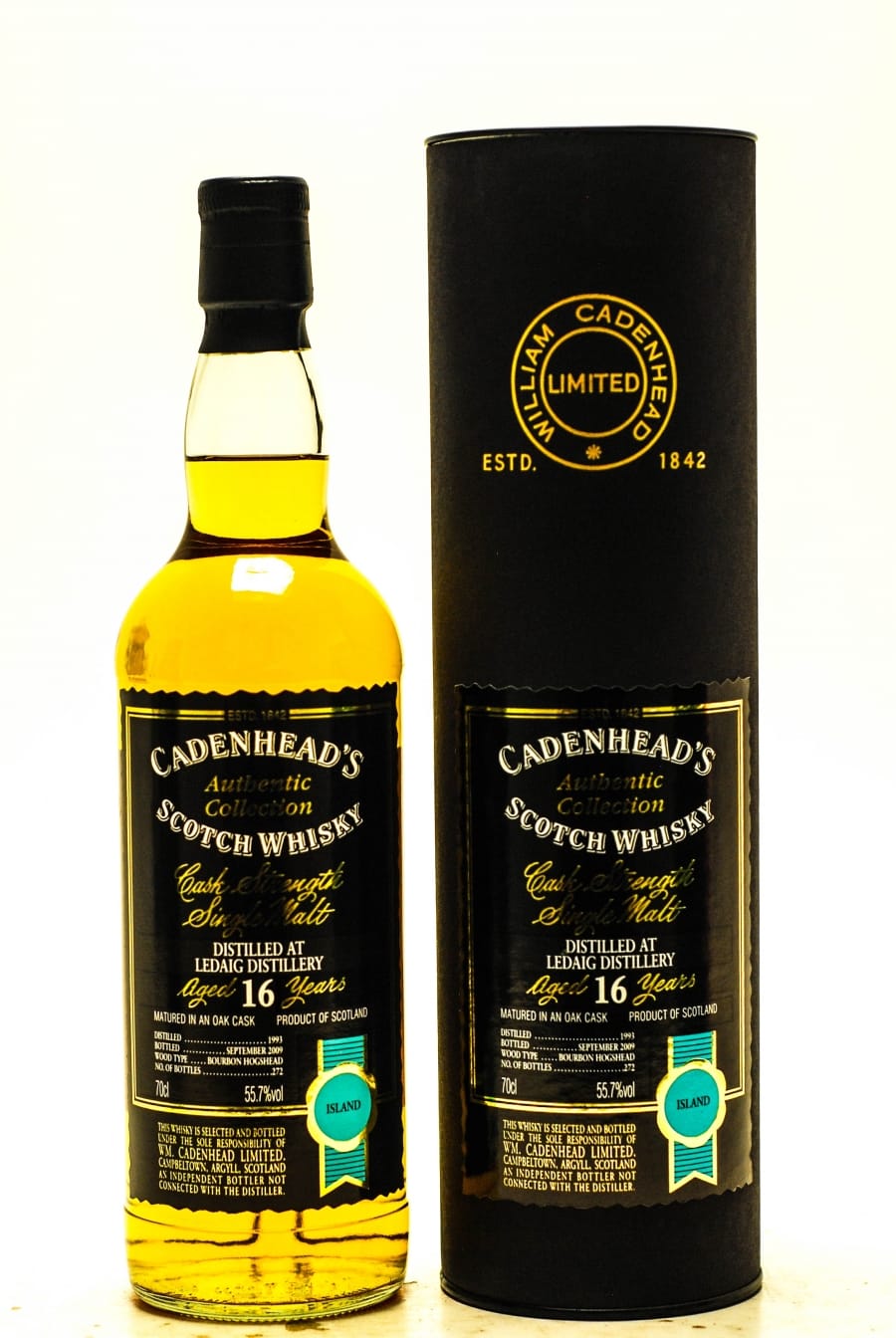 Ledaig - 16 Years Old Cadenhead Authentic Collection 55.7% 1993 Perfect