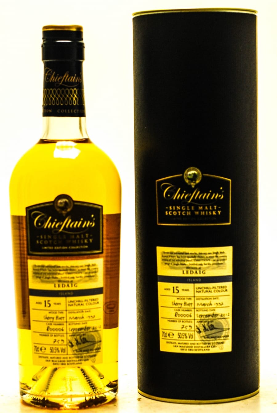 Ledaig - 15 Years Old  Cadenhead authentic collection  Distilled: 1997 Bottled: 10.2012  1 of 246 bottles 56% 1997