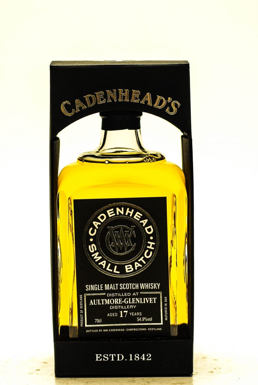 Aultmore - Aultmore-Glenlivet Cadenhead Small Batch 17 YO Distilled: 1997 Bottled: 06.2014 54.9% 1997 Perfect