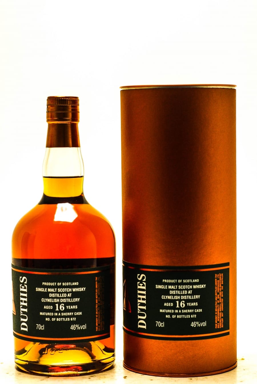 Clynelish - Clynelish 16 Years Old Cadenhead Duthies 1 Of 672 Bottles 46%  Perfect