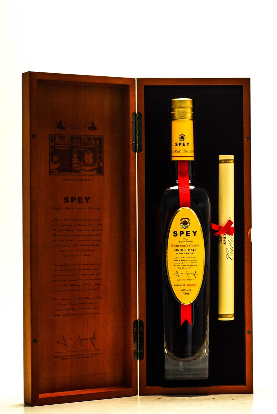 Speyside Distillery - Speyside Distillery Chairman's Choice 40% Bottle Nr.95 of 2491 Bottles NAS In Original Wooden Case