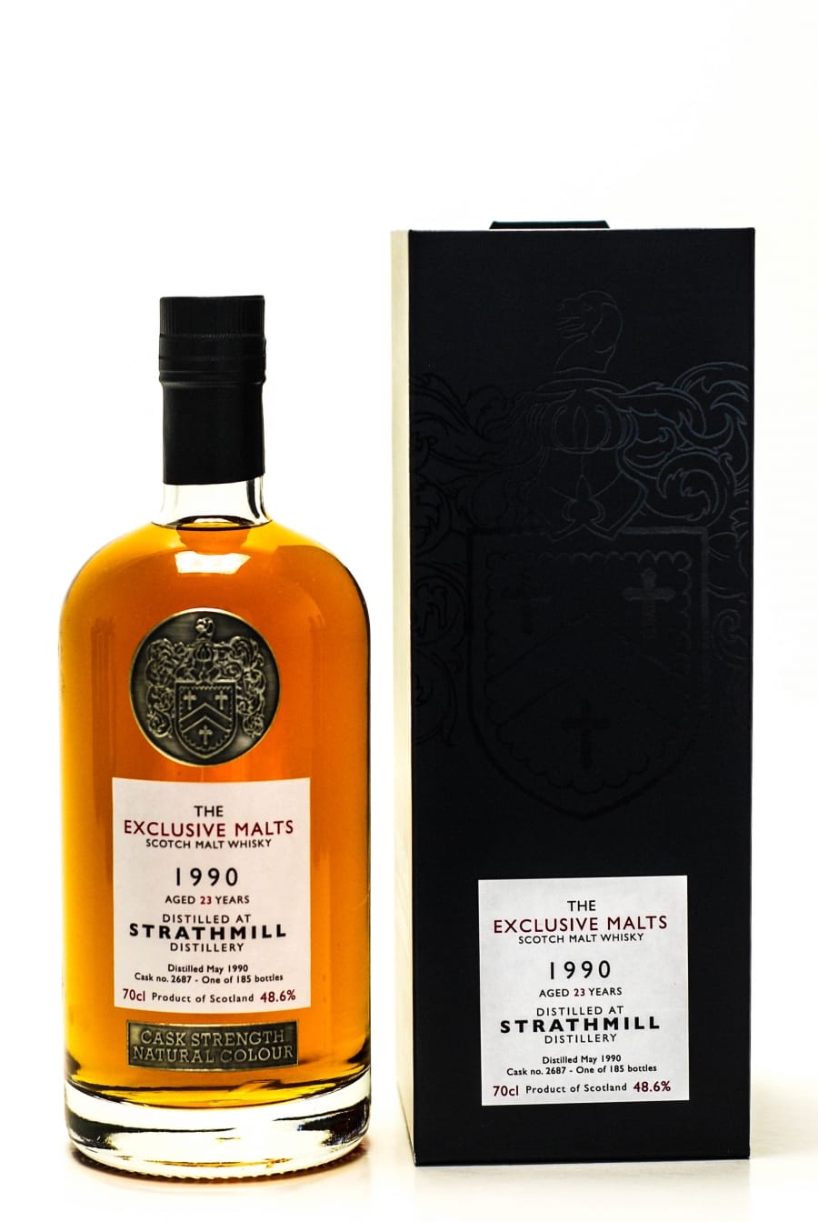 Strathmill - 23 Years Old Creative Whisky Company The Exclusive Malts 48,6% 1990 In Original Container
