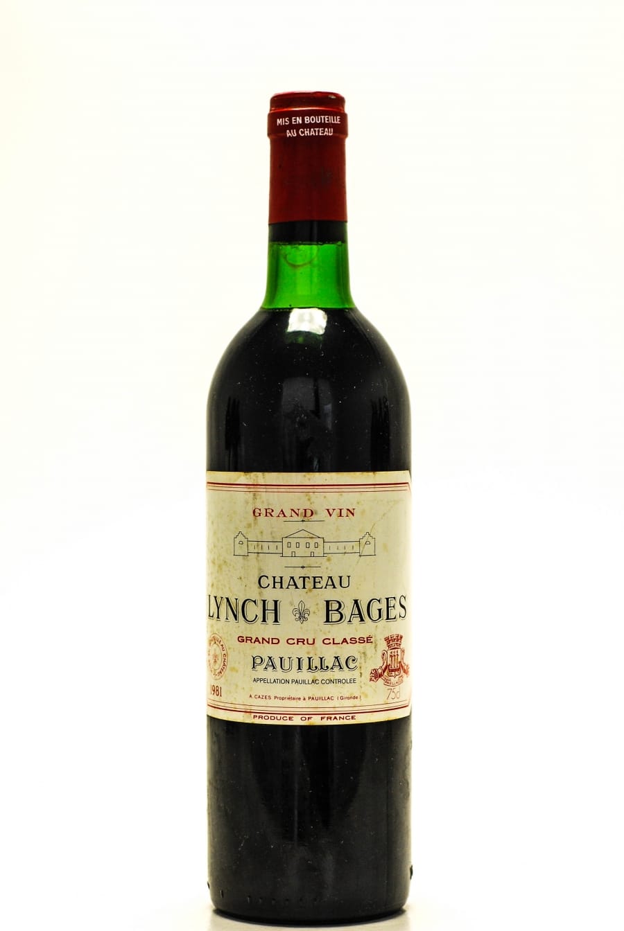 Chateau Lynch Bages - Chateau Lynch Bages 1981 Perfect