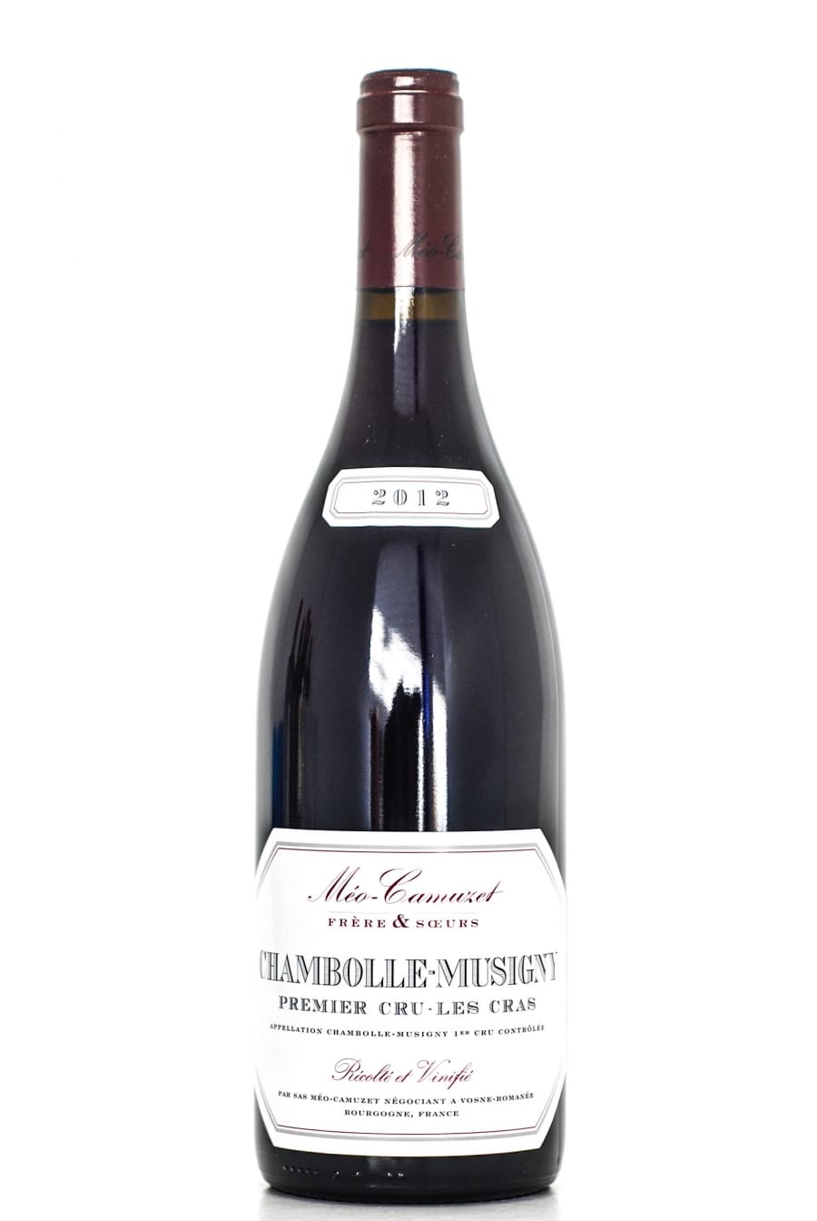 Meo Camuzet - Chambolle Musigny 1er cru les Cras 2012 Perfect