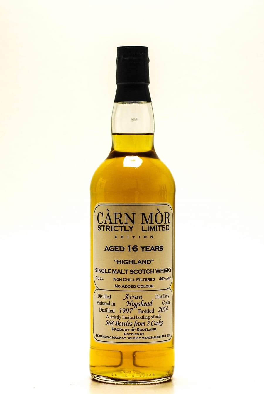 Arran - 16 Years Old Càrn Mòr Strictly Limited Edition 46% 1997 Perfect