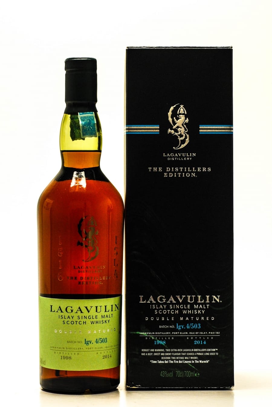 Lagavulin - 16 Years Old Distillers Edition 2014 43% 1998 In Original Container