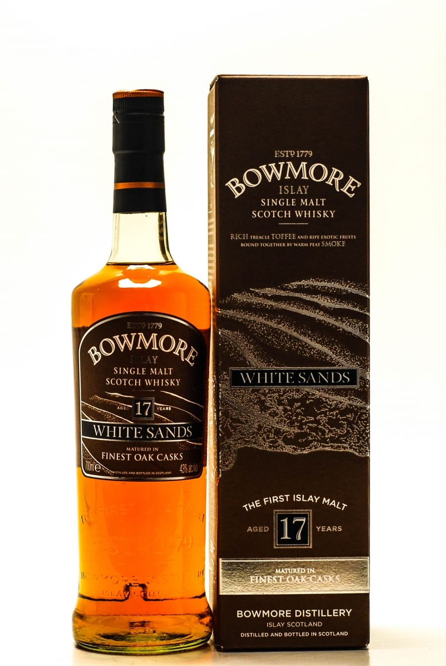 Bowmore - 17 Years Old White Sands Travel retail exclusive 43% NAS