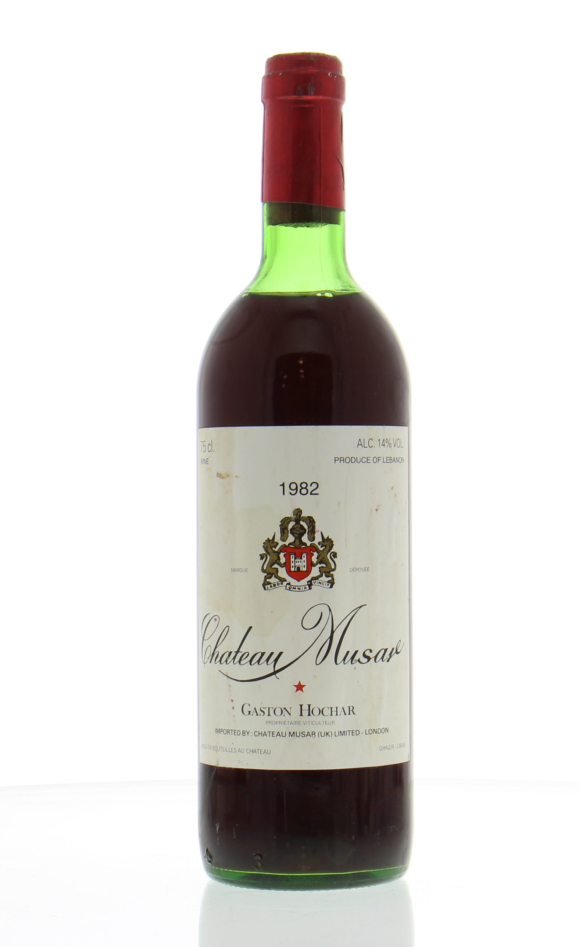 Chateau Musar - Chateau Musar 1982 High-top shoulder
