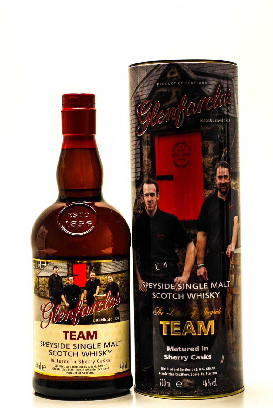 Glenfarclas - Team The Legend of Speyside Bottled: 2014 1 Of 6000 Bottles 46% NAS