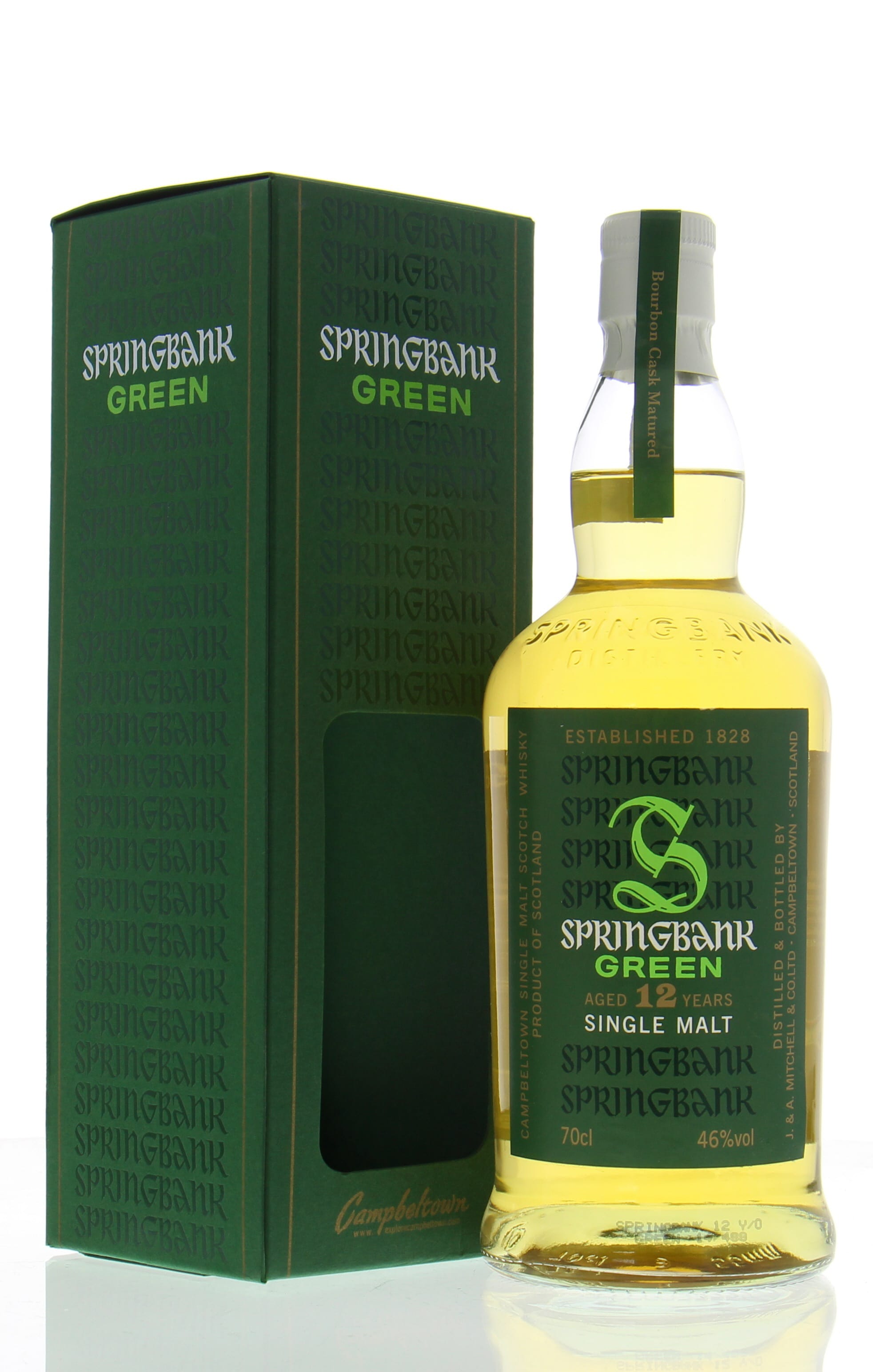Springbank - 12 Years Old Green Limited Edition 46% NV In Original Container
