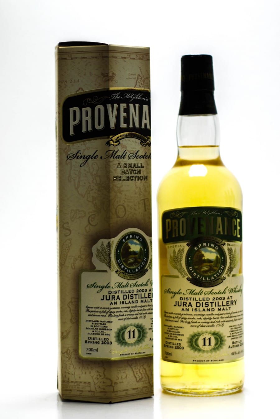 Jura - 11 Years Old McGibbon's Provenance Cask DMG10459 46% 2003 In Original Container