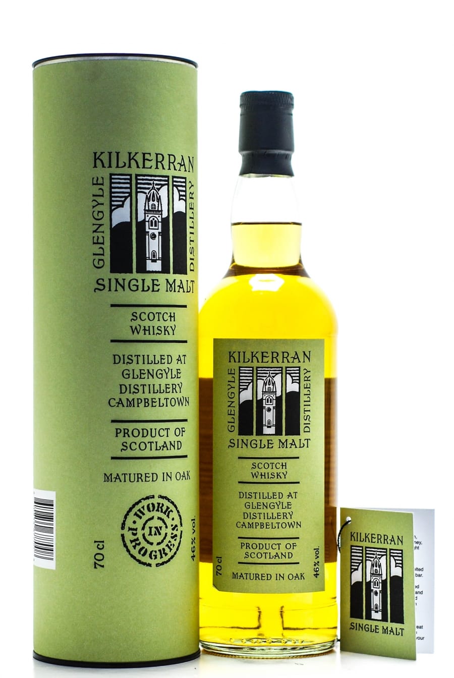 Glengyle - Kilkerran Work In Progress Distilled At Glengyle Distillery 3rd Release Green Label NAS In Original Container