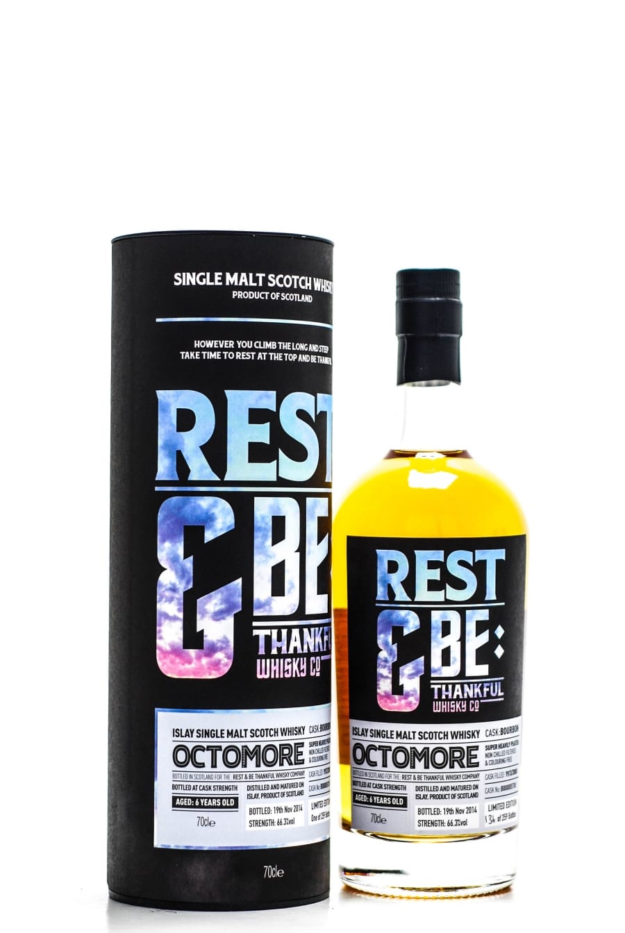 Bruichladdich - Octomore 6 Years Old Rest & be Thankful Whisky Company Cask:B000005708 66.3% 2008