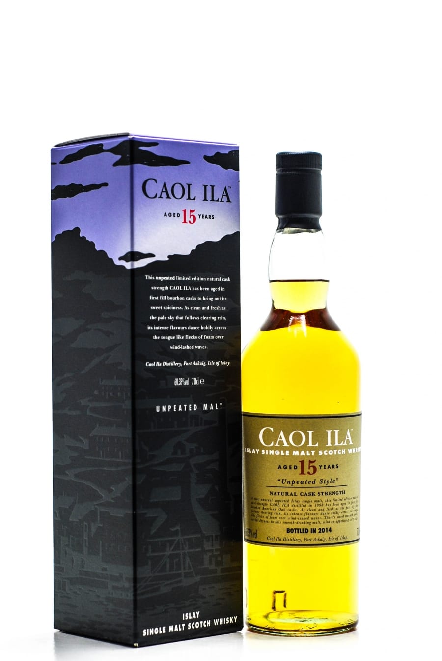 Caol Ila - 15 Years Old Unpeated Style Special Release 2014 60.39% 1998 In Original Container