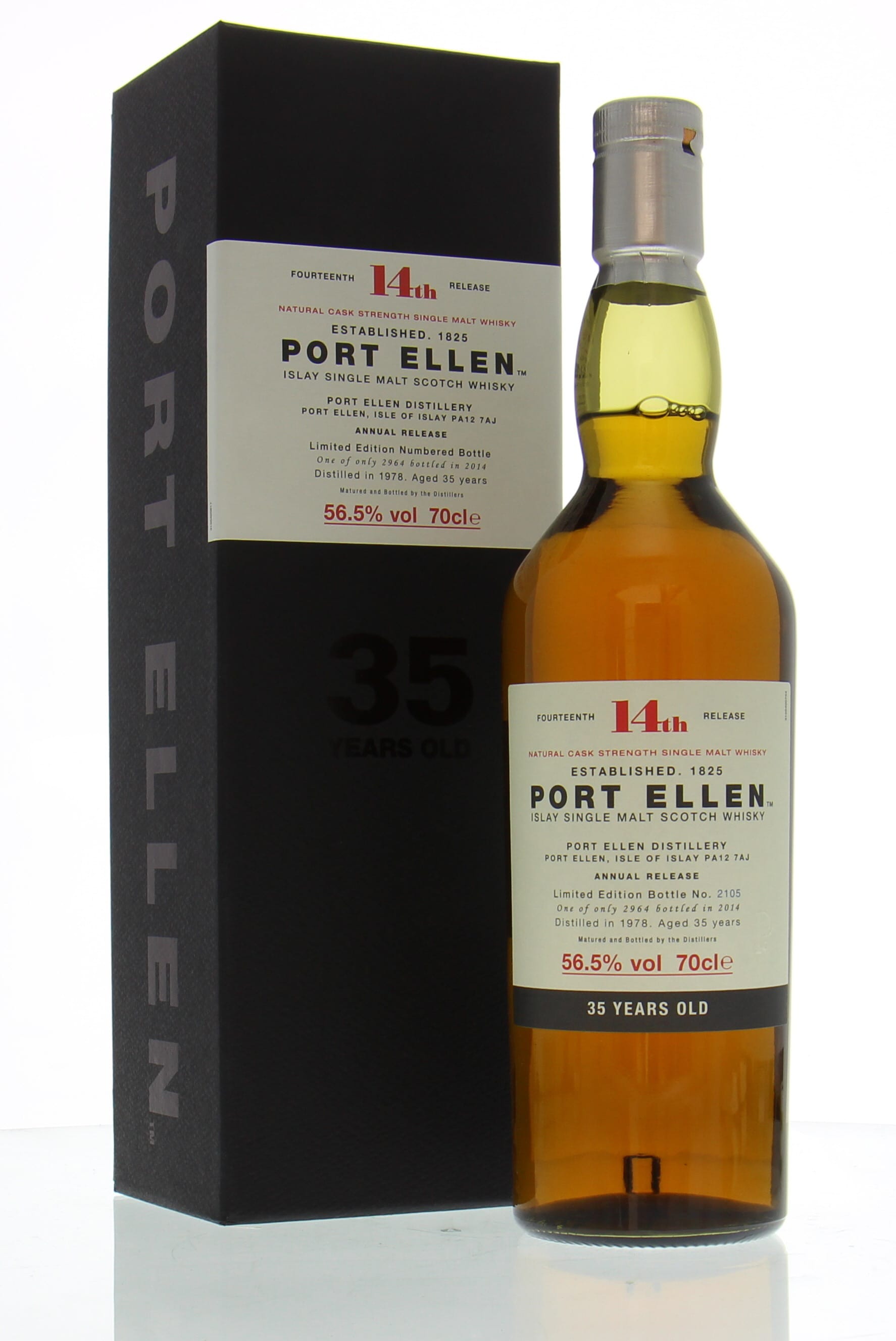 Port Ellen - 14th Annual Release 56.5% 1978 In Original Container