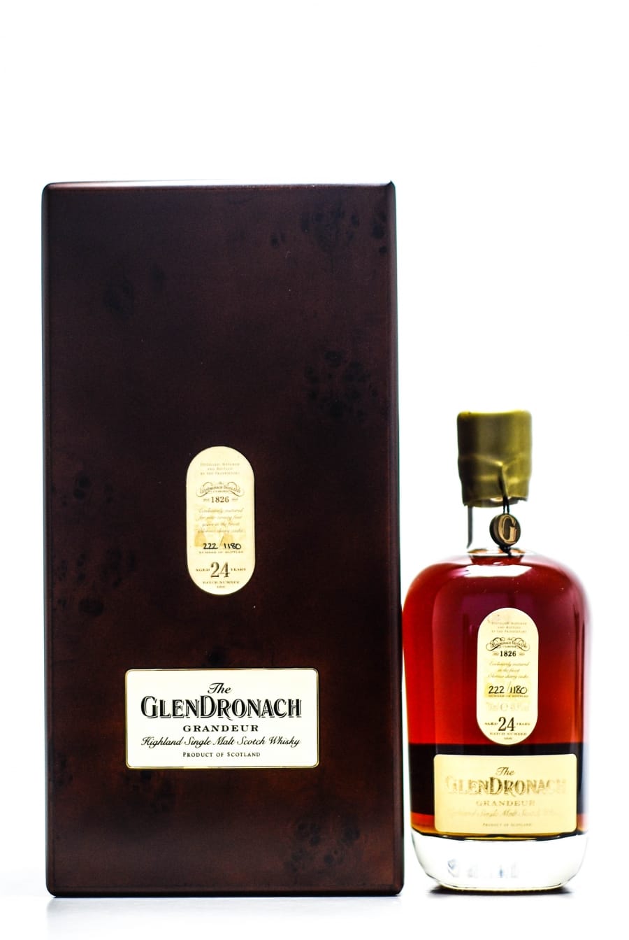 Glendronach - Grandeur 24 years old Batch 6 48.9 % NV In Original Wooden Case