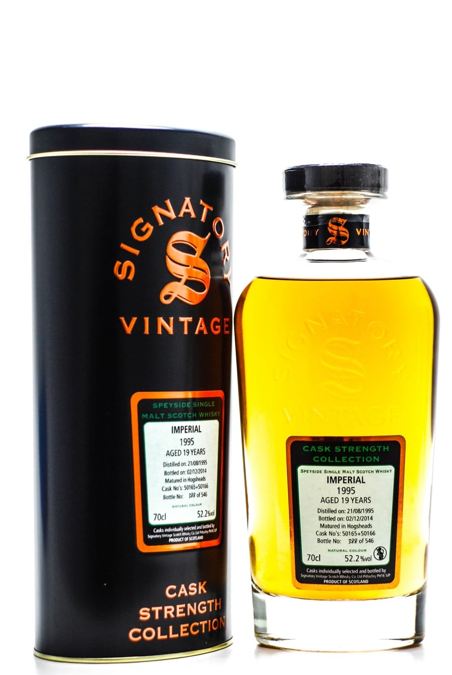 Imperial - Imperial 19 Years Years Old Signatory Vintage Cask Strength Collection 1995 In Original Container