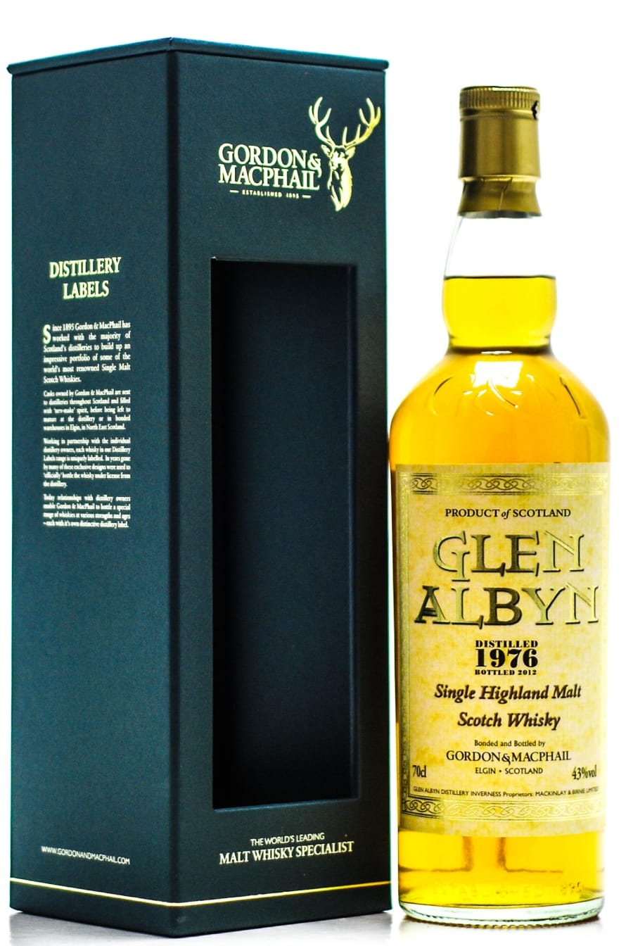 Glen Albyn - Glen Albyn Gordon & MacPhail Rare Vintage Serie Distilled: 1976 Bottled: 11.06.2012 43% 1976 In Original Container