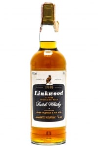 Linkwood - 1939 Gordon & MacPhail Bottled Arround Mid 1980's 40% 1939
