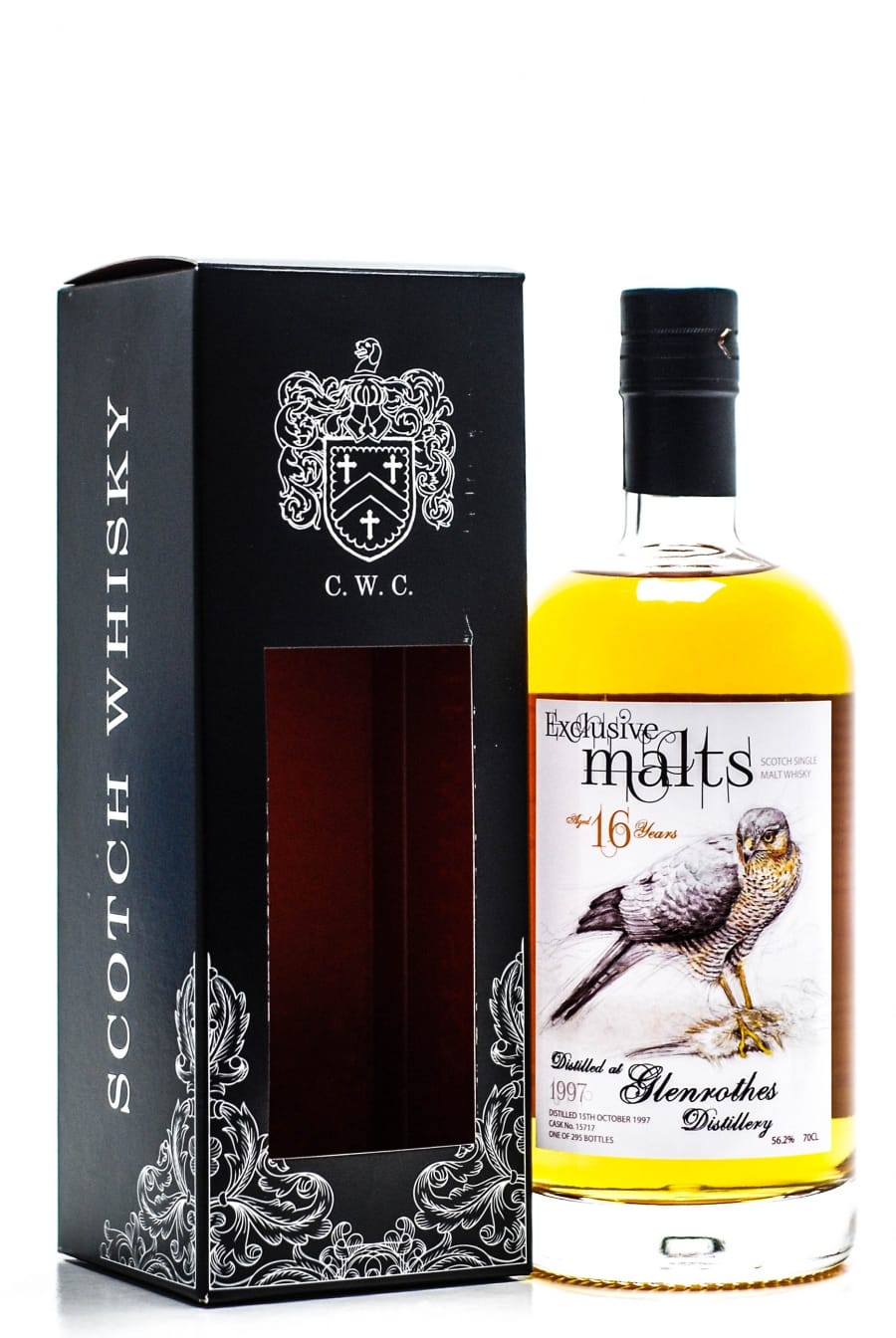 Glenrothes - 16 Years Old Creative Whisky Company Exclusive Malts Bird of Prey label Cask:15717 56.2% 1997 In Original Container