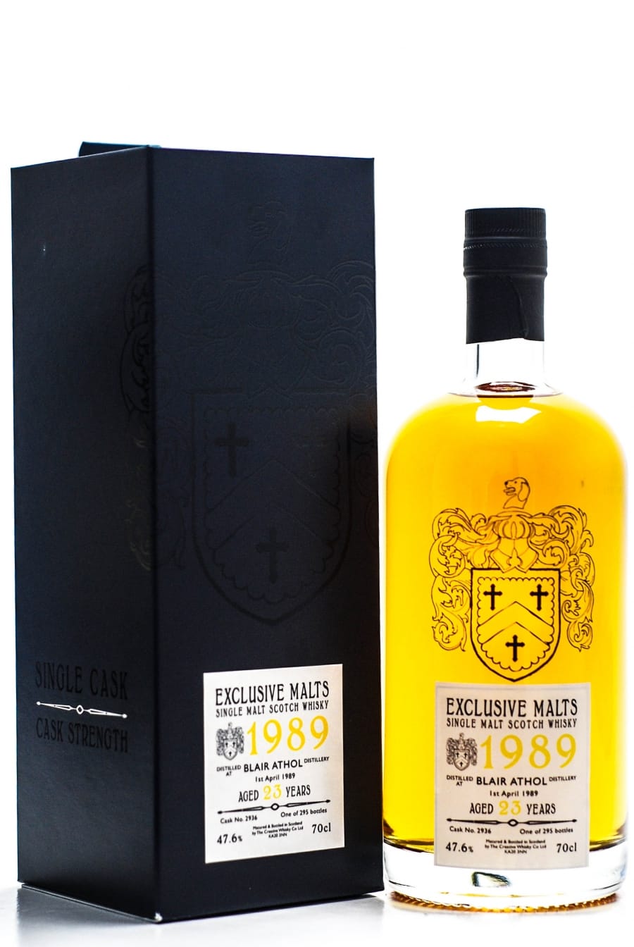 Blair Athol - 23 Years Old Creative Whisky Company Exclusive Malts Cask:2936 47.6% 1989 In Original Container