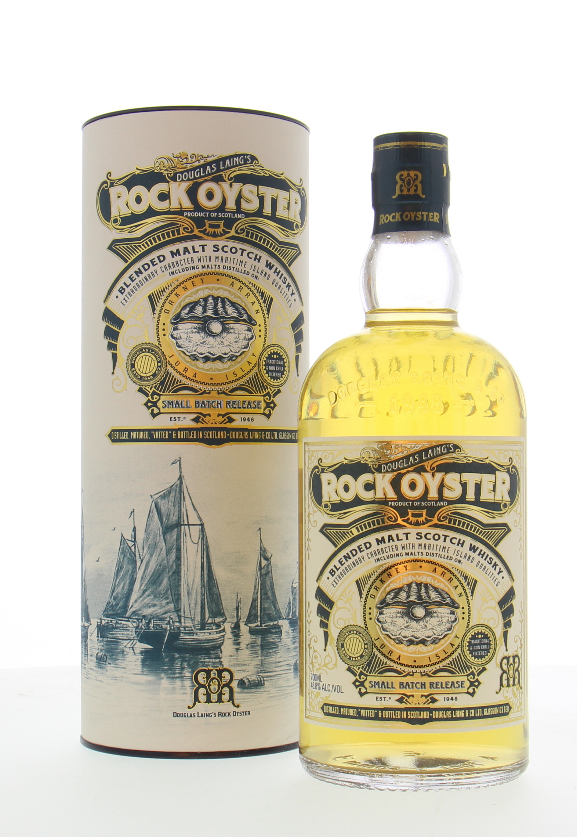 Rock Oyster - Rock Oyster Small Batch Release 46,8% NAS In Original Container