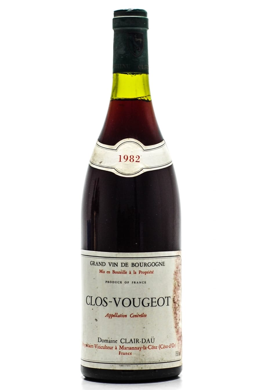 Domaine Clair-Dau - Clos de Vougeot 1982 Perfect