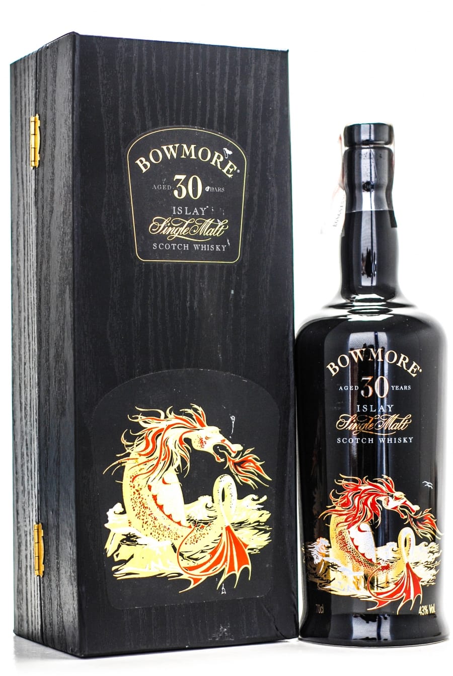 Bowmore - Bowmore 30 Years Old Seadragon Bottling Serie 1 Of  1800 Bottles 43% NAS