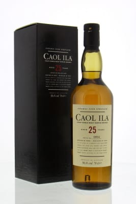 Caol Ila - 25 Years Old Natural Cask Strength 58.4% 1979