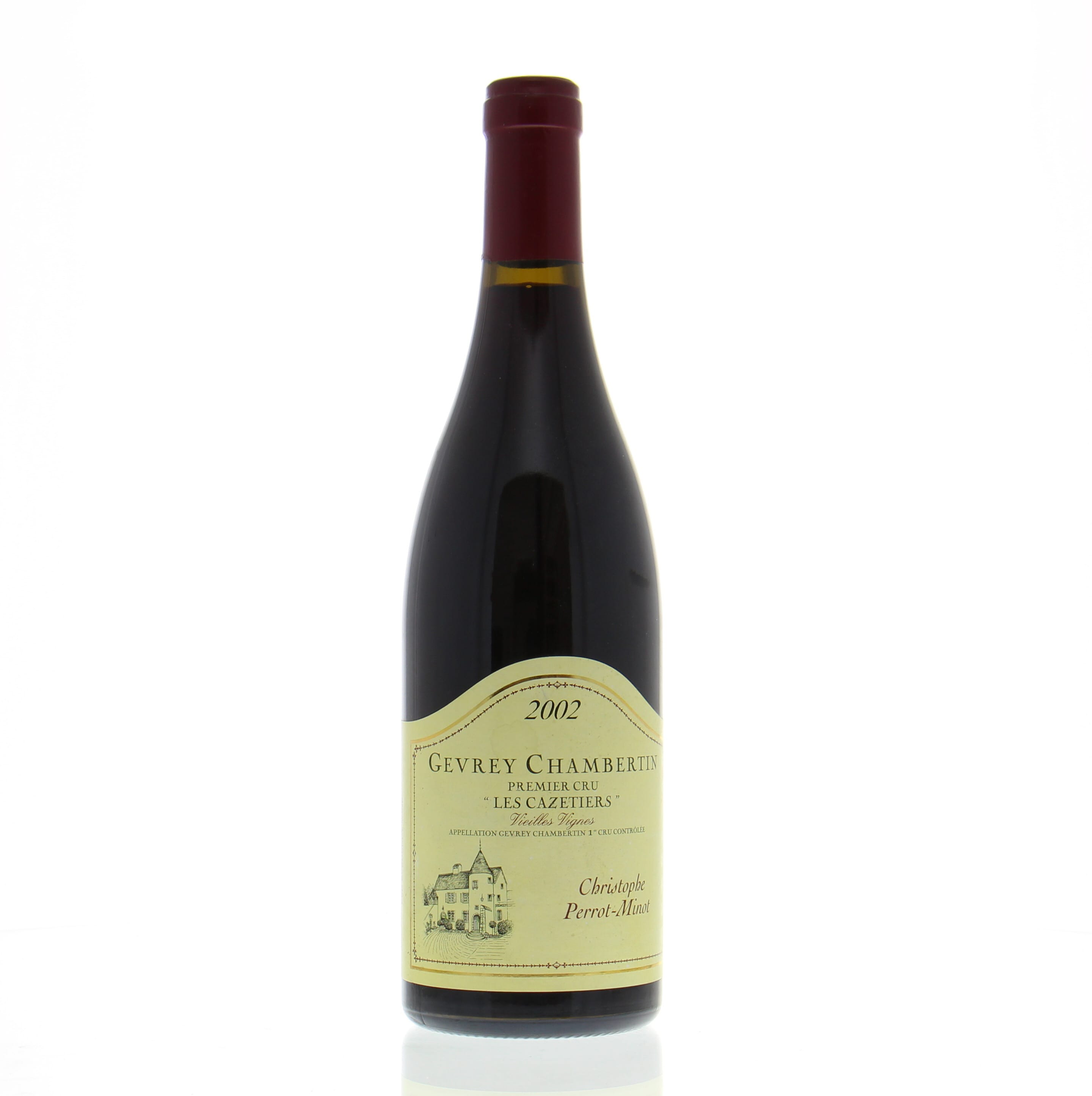 Domaine Perrot Minot - Gevrey-Chambertin Les Cazetiers Vieilles Vignes 2002 Perfect