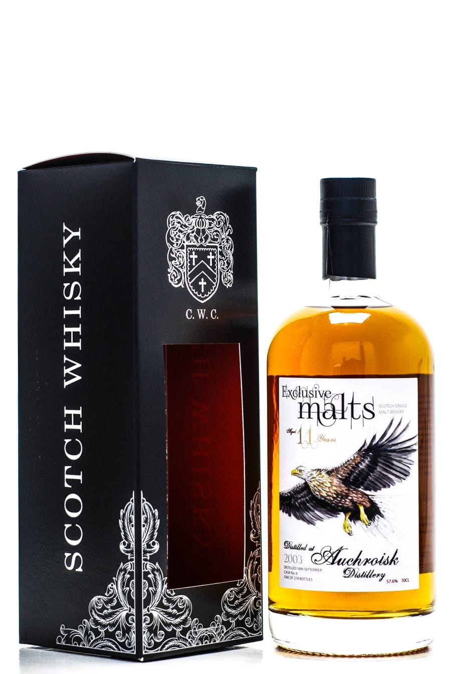 Auchroisk - Auchroisk 11 Years Old Creative Whisky Company Exclusive Malts Cask: 6 1 Of  278 Bottles 57.6% 2003 In Original Container