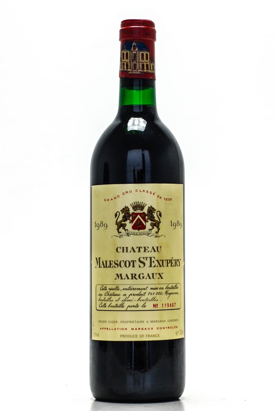 Chateau Malescot-St-Exupery - Chateau Malescot-St-Exupery 1989