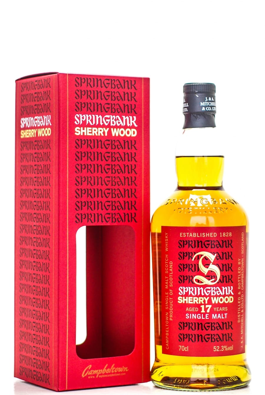 Springbank - 17 Years Old Sherry Wood 1 Of  9120 Bottlecode: 15/24 52.3 % 1997