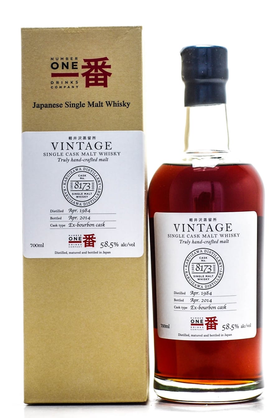 Karuizawa - 1984 Vintage Single Cask: 8173 For La Maison du Whisky 1 Of 363 Bottles 58.5% 1984 In Original Container