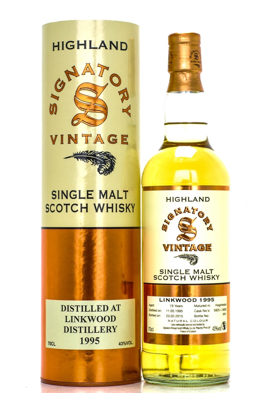 Linkwood - 19 Years Old Signatory Vintage Collection Cask:5925+5926 43% 1995 In Original Container