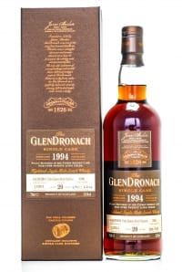 Glendronach - GlenDronach 20 Years Old 1994 Batch 11 Pedro Ximénez Sherry Puncheon Single Cask: 3386 1 Of 624 Bottles 53.6% 1994