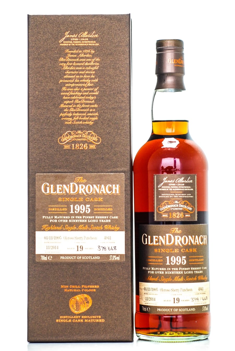 Glendronach - 19 Years Old 1995 Batch 11 Cask:4941 57.0% 1995 In Original Container