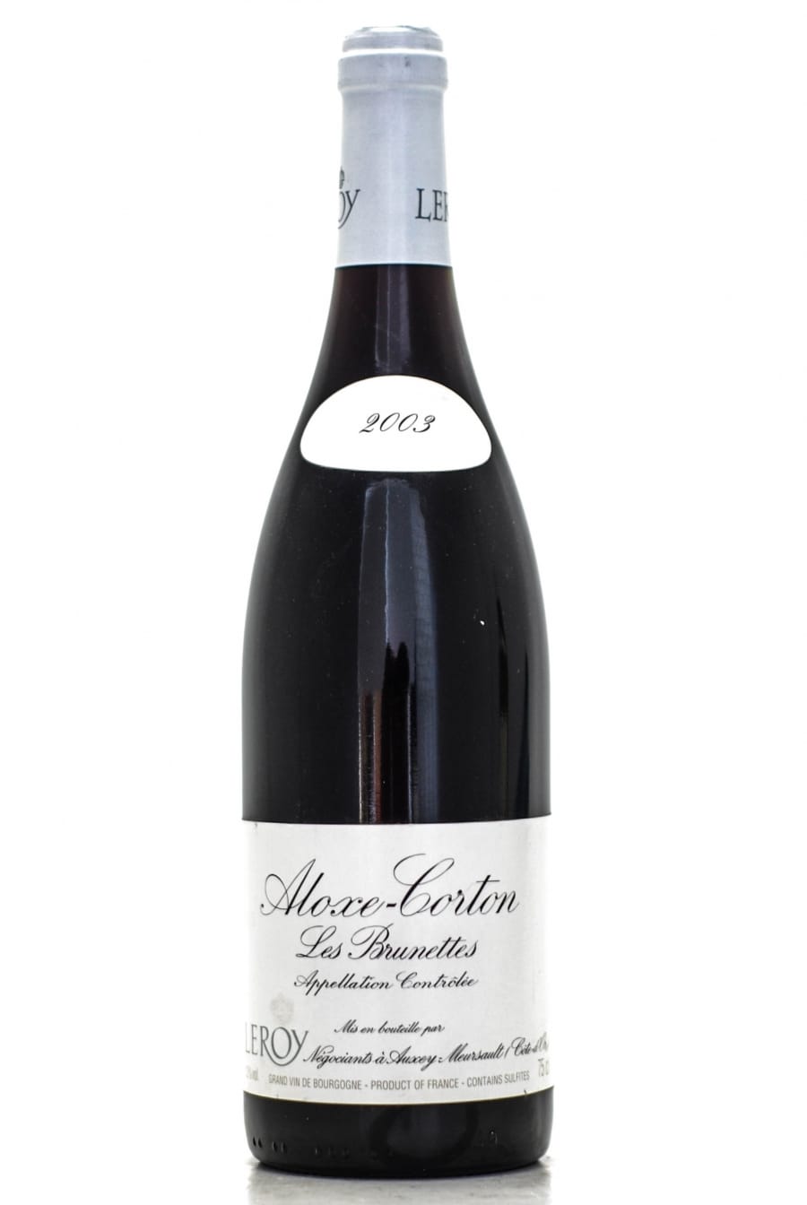 Aloxe Corton Les Brunettes 2003 - Maison Leroy | Buy Online | Best of Wines