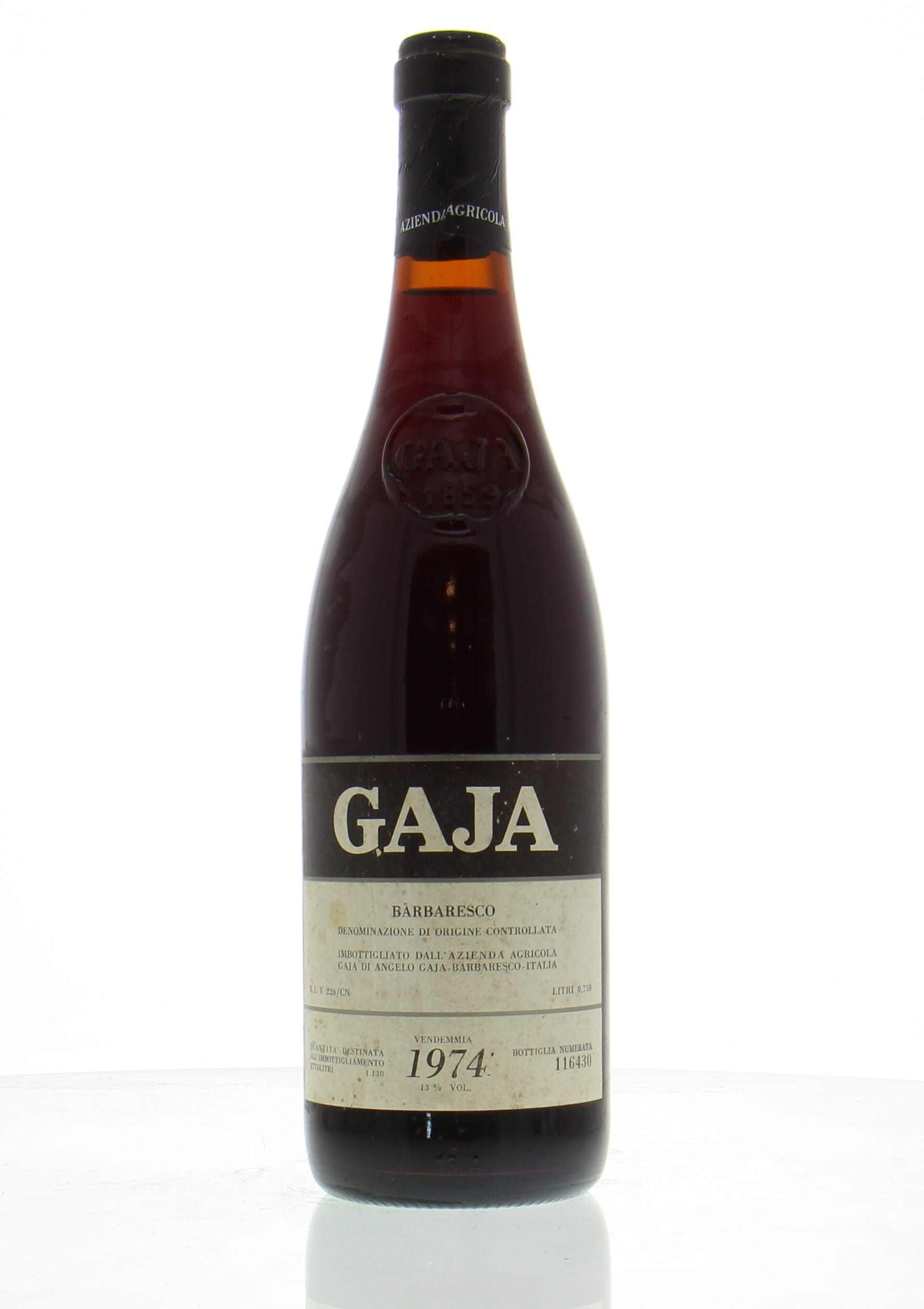 Gaja - Barbaresco 1974 Perfect