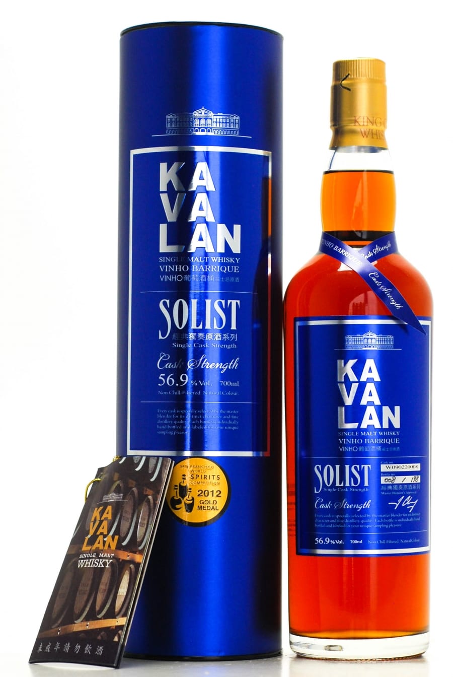 Kavalan - Solist Vinho Barrique Cask  W090220008 1 Of 198 Bottles 56,9% NAS In Original Container