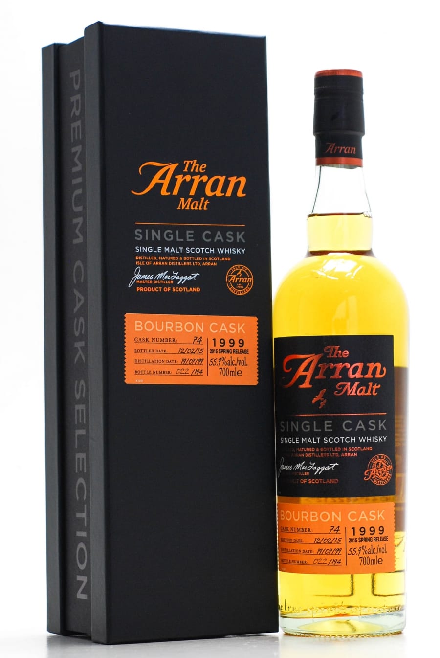 Arran - 2015 Spring Release Bourbon Cask 74 56.7% 1999