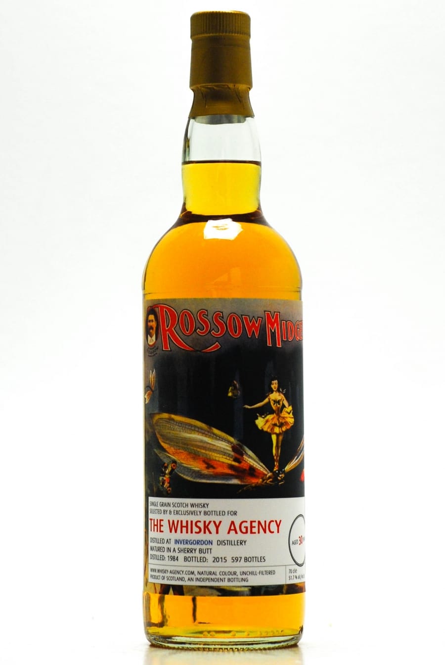 Invergordon - 30 Years Old The Whisky Agency Circus Joint bottling with The Nectar 51,7% 1984