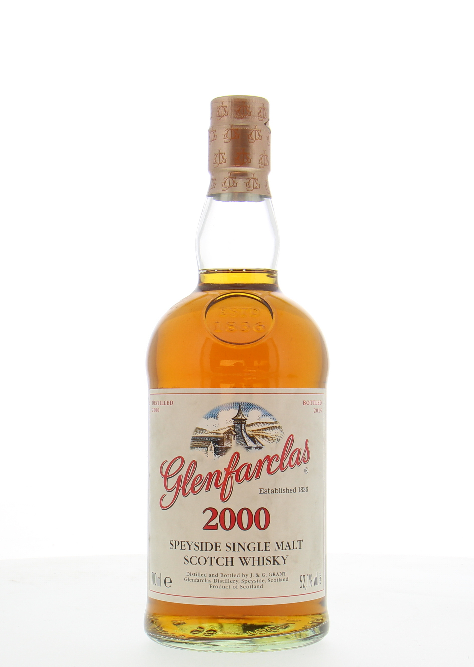 Glenfarclas - 14 Years Old Whiskyfair Limburg 2015 Casks 3639+3694 52,1% 2000