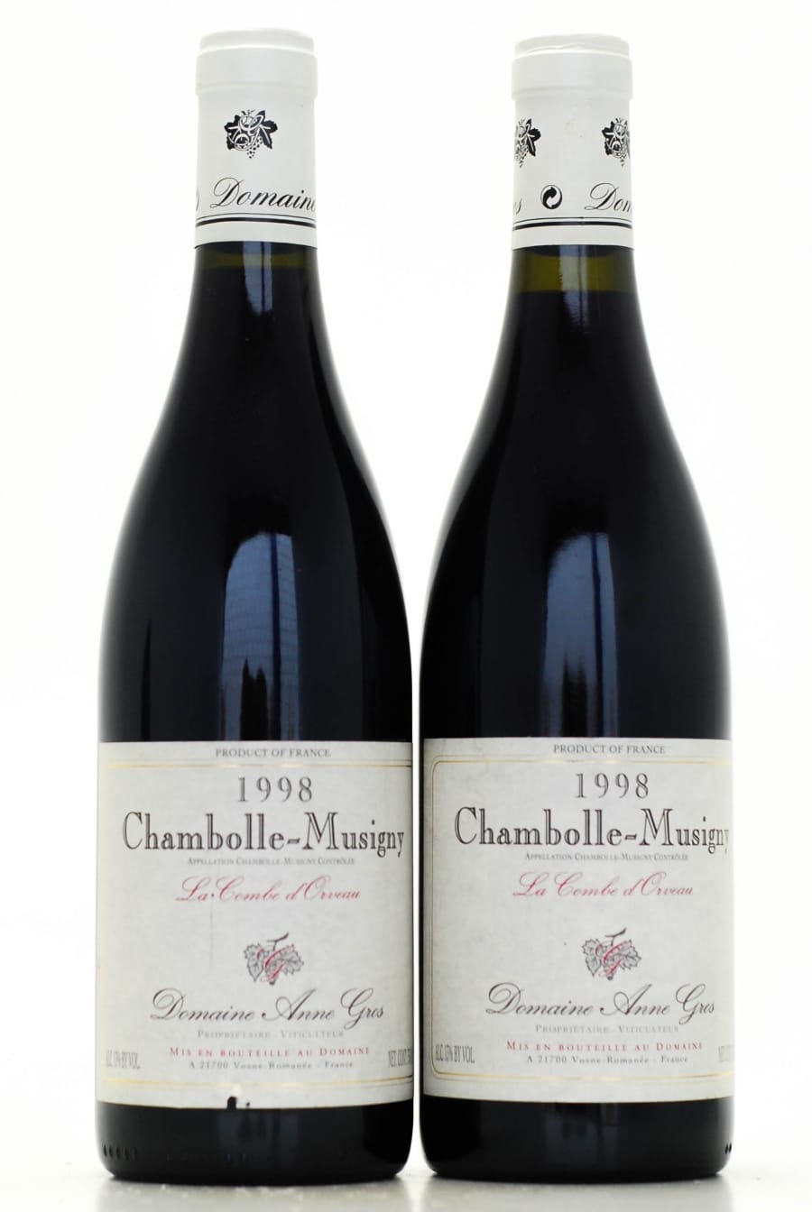 Anne Gros - Chambolle Musigny La Combe D'Orveau 1998 Perfect