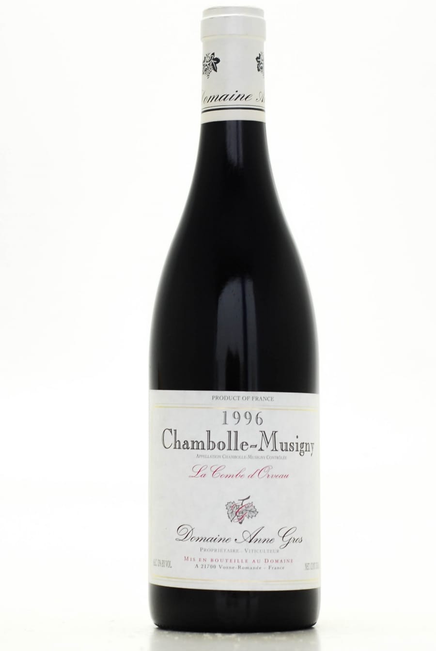 Anne Gros - Chambolle Musigny La Combe D'Orveau 1996 Perfect